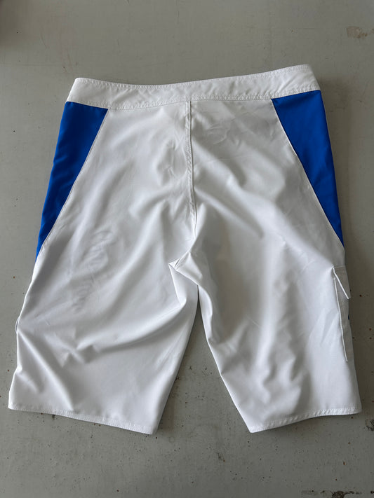 White & Blue REDUCED (SEE THROUGH)